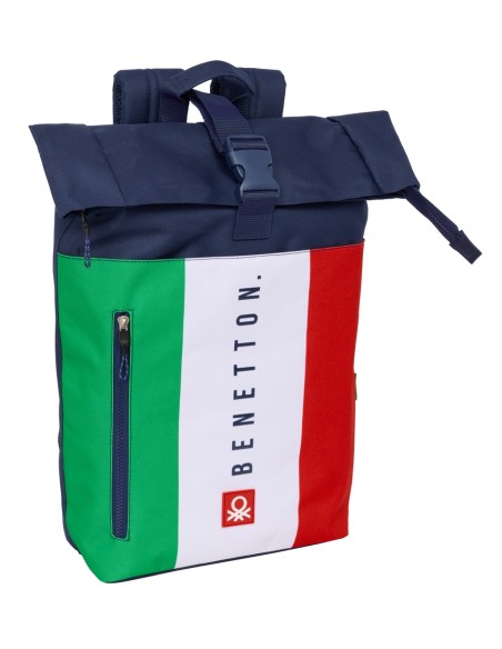 MOCHILA SOLAPA PARA PORTATIL 15,6'' BENETTON "FLAG" MOCHILA SOLAPA PARA PORTATIL 15,6'' BENETTON "FLAG"