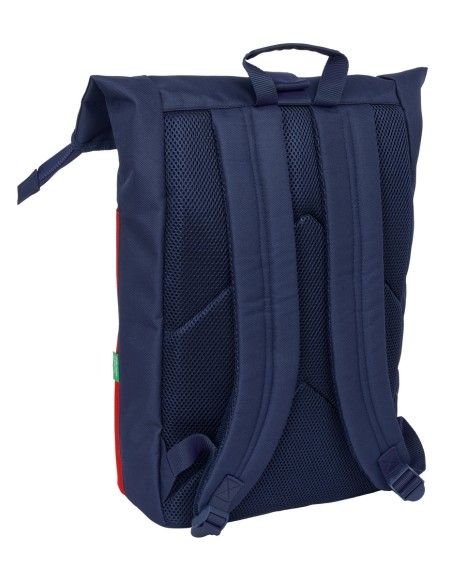 MOCHILA SOLAPA PARA PORTATIL 15,6'' BENETTON "FLAG" MOCHILA SOLAPA PARA PORTATIL 15,6'' BENETTON "FLAG"