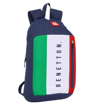 MINI MOCHILA CREMALLERA VERTICAL BENETTON "FLAG"