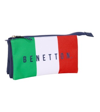 PORTATODO TRIPLE BENETTON "FLAG"