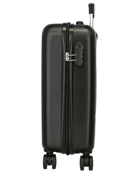 3471422 SET/2 TROLLEY ABS 55-65CM. 4R. MICKEY OUTLINE NEGRO