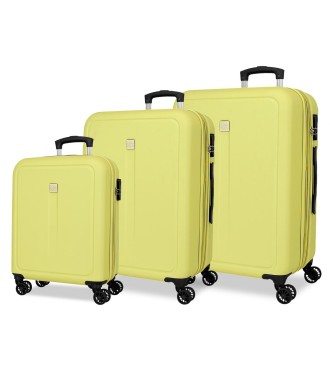 506942F SET/3 TROLLEY ABS 55-68-75CM. 4R. ROLL ROAD CAMBOYA