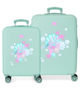 3051441 SET/2 TROLLEY ABS 55-68CM. 4R. MOVOM I LOVE SEA LIFE