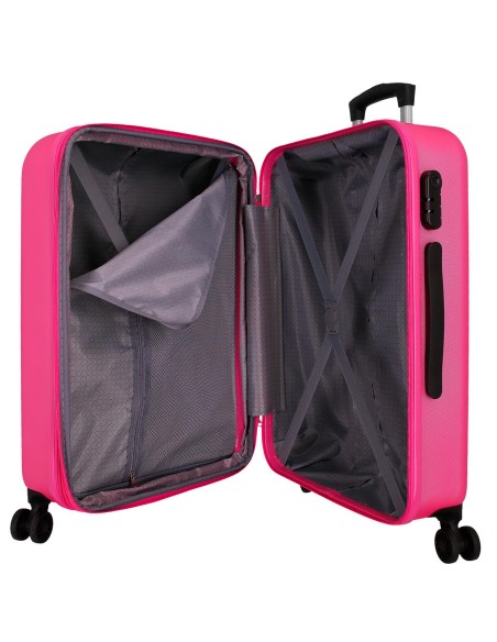 506932E TROLLEY ABS 75CM. C/EXP. 4R. ROLL ROAD CAMBOYA ROSA 506932E TROLLEY ABS 75CM. C/EXP. 4R. ROLL ROAD CAMBOYA ROSA