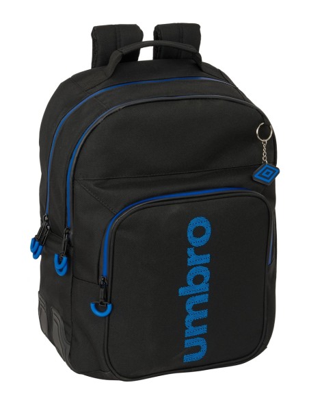 MOCHILA DOBLE ADAPT.CARRO UMBRO "JET BLACK" MOCHILA DOBLE ADAPT.CARRO UMBRO "JET BLACK"