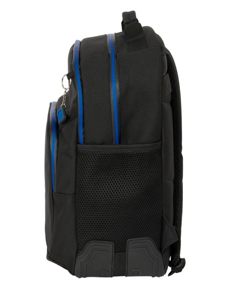 MOCHILA DOBLE ADAPT.CARRO UMBRO "JET BLACK" MOCHILA DOBLE ADAPT.CARRO UMBRO "JET BLACK"