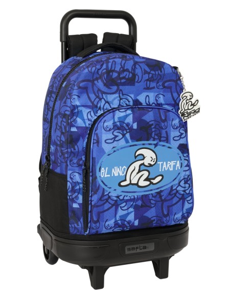 MOCHILA GDE. C/RUEDAS COMPACT EXTRAIBLE EL NIÑO "ROLLER" MOCHILA GDE. C/RUEDAS COMPACT EXTRAIBLE EL NIÑO "ROLLER"