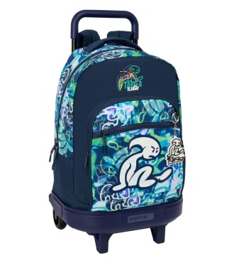 MOCHILA GDE. C/RUEDAS COMPACT EXTRAIBLE EL NIÑO "KOOK"