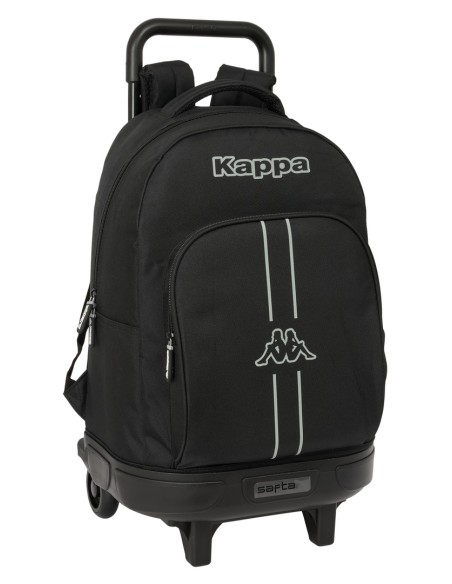 MOCHILA GDE. C/RUEDAS COMPACT EXTRAIBLE KAPPA "DARK" MOCHILA GDE. C/RUEDAS COMPACT EXTRAIBLE KAPPA "DARK"