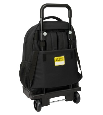 MOCHILA GDE. C/RUEDAS COMPACT EXTRAIBLE KAPPA "DARK" 2