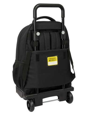 MOCHILA GDE. C/RUEDAS COMPACT EXTRAIBLE KAPPA "DARK"