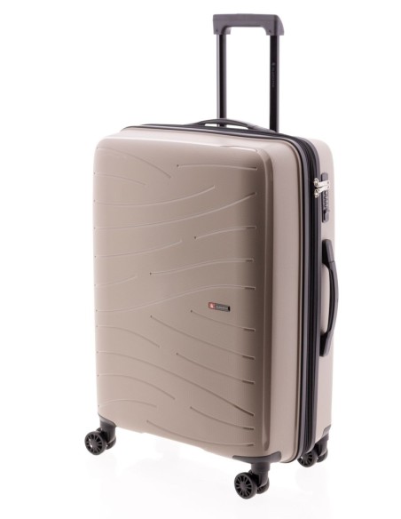 Maleta Mediana Gladiator Flow Beige Maletas Medianas | Fr...