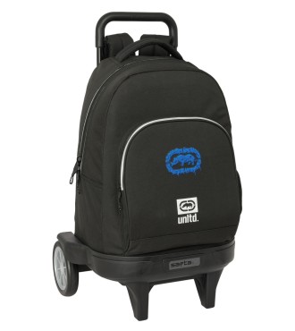 MOCHILA GDE. C/RUEDAS COMPACT EVOL. EXT. ECKO UNLTD. "WORLDWIDE"