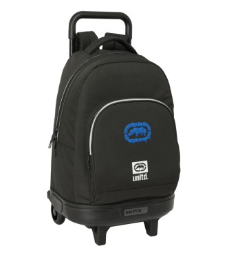 MOCHILA GDE. C/RUEDAS COMPACT EXTRAIBLE ECKO UNLTD. "WORLDWIDE"