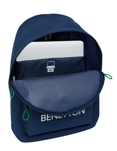 MOCHILA PARA PORTATIL 14,1" BENETTON "GREEN"