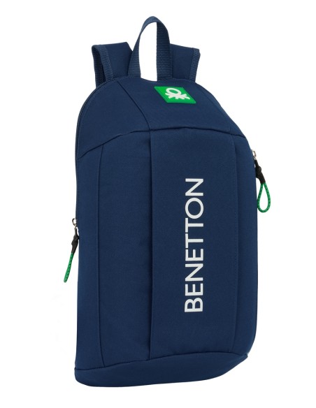 MINI MOCHILA CREMALLERA VERTICAL BENETTON "GREEN"