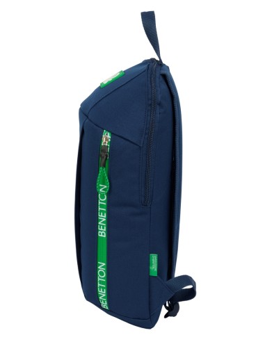 MINI MOCHILA CREMALLERA VERTICAL BENETTON "GREEN"