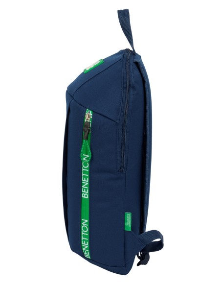 MINI MOCHILA CREMALLERA VERTICAL BENETTON "GREEN"