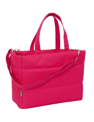 BOLSO CON BOLSILLO PARA PORTATIL 14,1'' BENETTON "CHERRY"