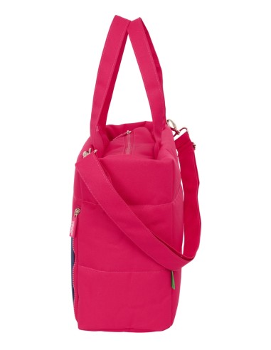 BOLSO CON BOLSILLO PARA PORTATIL 14,1'' BENETTON "CHERRY"