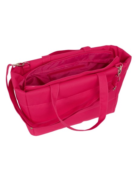 BOLSO CON BOLSILLO PARA PORTATIL 14,1'' BENETTON "CHERRY"