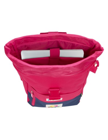 MOCHILA SOLAPA PARA PORTATIL 15,6'' BENETTON "CHERRY"