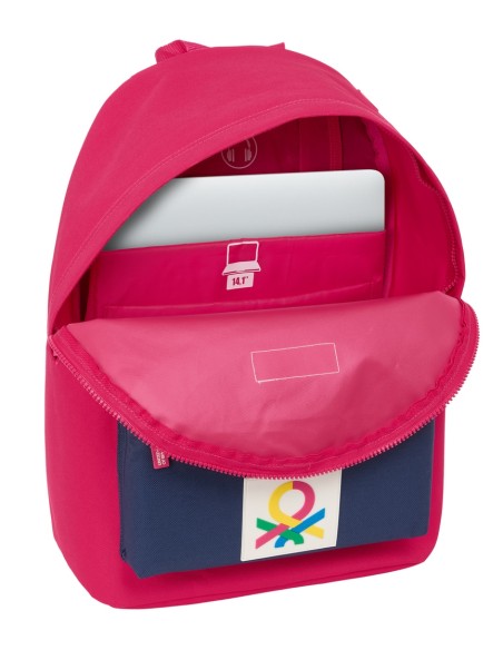 MOCHILA PARA PORTATIL 14,1" BENETTON "CHERRY" MOCHILA PARA PORTATIL 14,1" BENETTON "CHERRY"