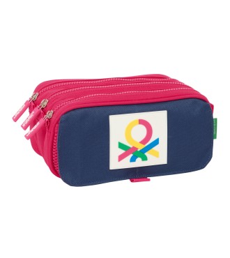 PORTATODO TRIPLE BIG BENETTON "CHERRY"