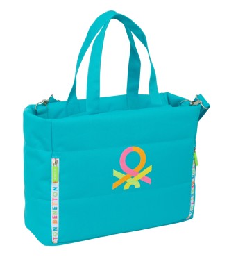 BOLSO CON BOLSILLO PARA PORTATIL 14,1'' BENETTON "SUMMER"