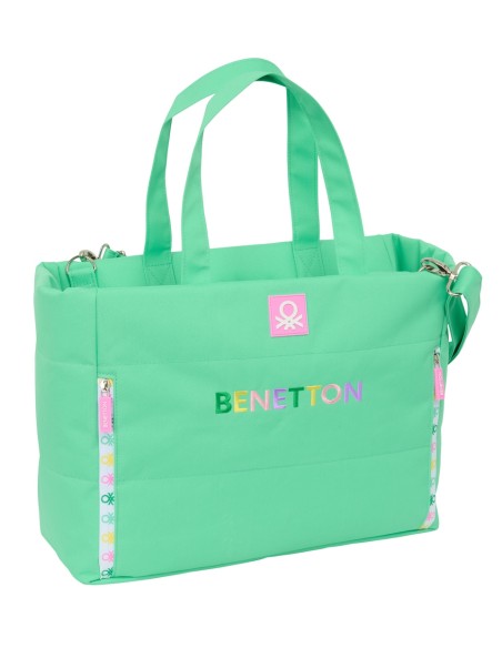 BOLSO CON BOLSILLO PARA PORTATIL 14,1'' BENETTON "MINT" BOLSO CON BOLSILLO PARA PORTATIL 14,1'' BENETTON "MINT"