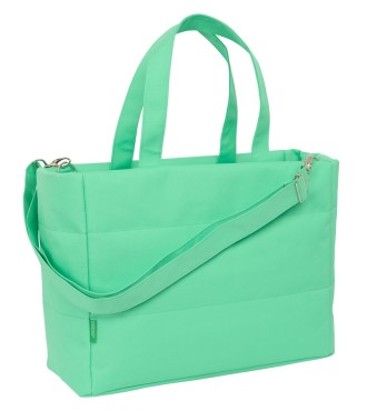 BOLSO CON BOLSILLO PARA PORTATIL 14,1'' BENETTON "MINT" 2