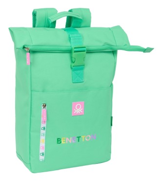 MOCHILA SOLAPA PARA PORTATIL 15,6'' BENETTON "MINT"