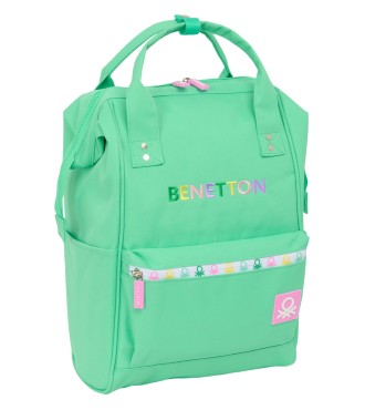 MOCHILA CON ASAS PARA PORTATIL 13" BENETTON "MINT"