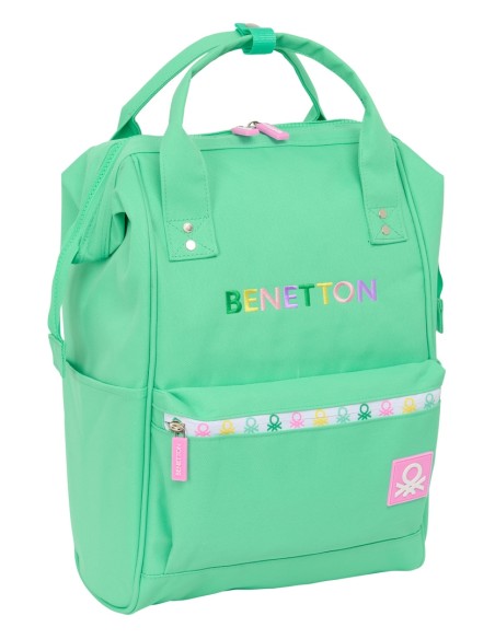MOCHILA CON ASAS PARA PORTATIL 13" BENETTON "MINT" MOCHILA CON ASAS PARA PORTATIL 13" BENETTON "MINT"