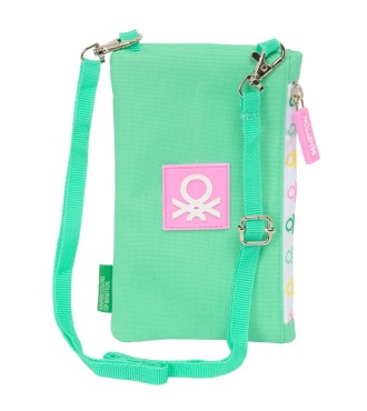 MONEDERO PORTAMOVIL BENETTON "MINT" 2