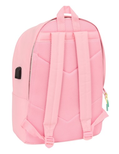 MOCHILA DOBLE PARA PORTATIL 15,6"+USB MUNICH "CANDY"