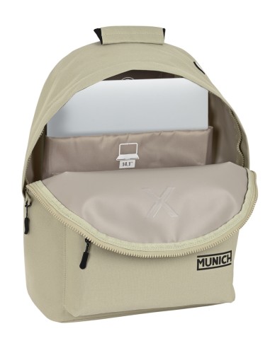 MOCHILA PARA PORTATIL 14,1" MUNICH BASICOS "TOPO" | Comprar MOCHILA...