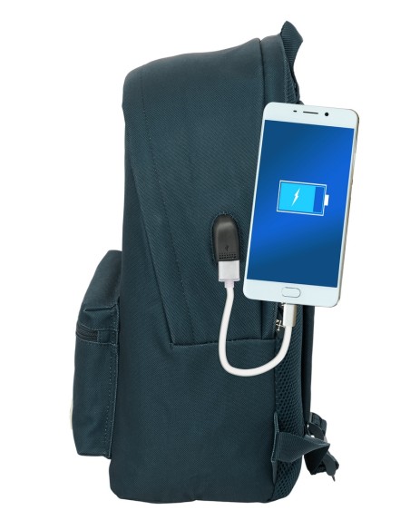 MOCHILA DOBLE PARA PORTATIL 15,6"+USB HARPER & NEYER