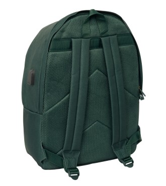 MOCHILA DOBLE PARA PORTATIL 15,6"+USB HARPER & NEYER "GREEN" 2