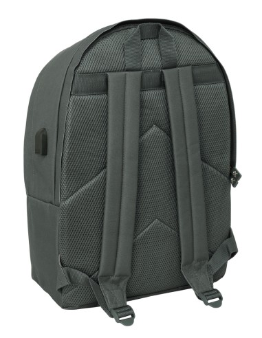 MOCHILA DOBLE PARA PORTATIL 15,6"+USB HARPER & NEYER "GREY"
