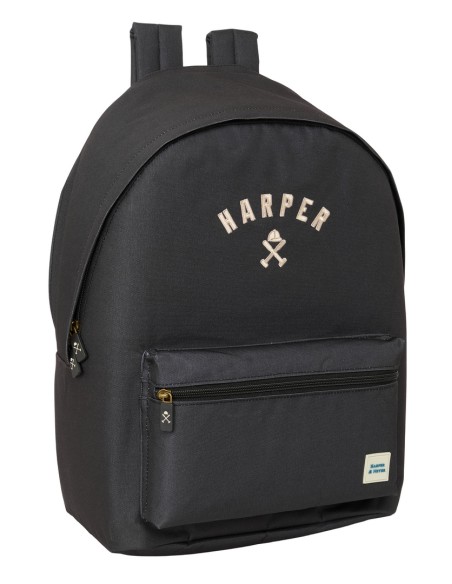 MOCHILA DOBLE PARA PORTATIL 15,6"+USB HARPER & NEYER "BLACK" MOCHILA DOBLE PARA PORTATIL 15,6"+USB HARPER & NEYER "BLACK"
