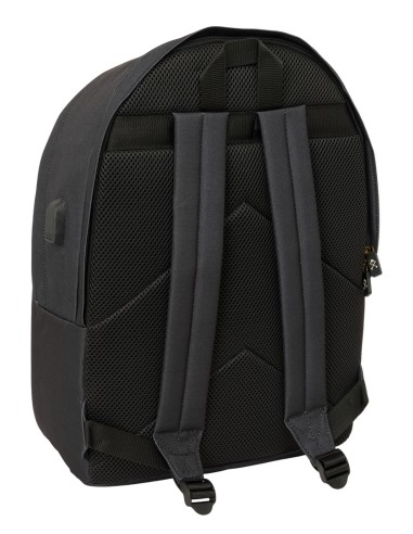 MOCHILA DOBLE PARA PORTATIL 15,6"+USB HARPER & NEYER "BLACK"
