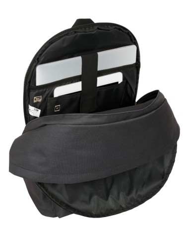 MOCHILA DOBLE PARA PORTATIL 15,6"+USB HARPER & NEYER "BLACK"