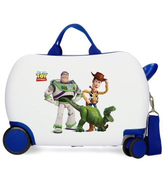 2451065 MALETA INF.ABS 4R.(2 MULTI.) 45CM. TOY STORY BLANCO