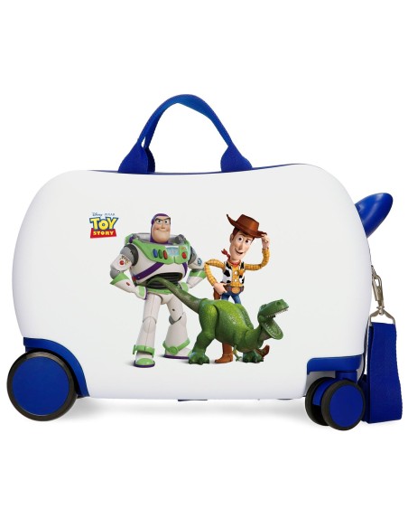 2451065 MALETA INF.ABS 4R.(2 MULTI.) 45CM. TOY STORY BLANCO