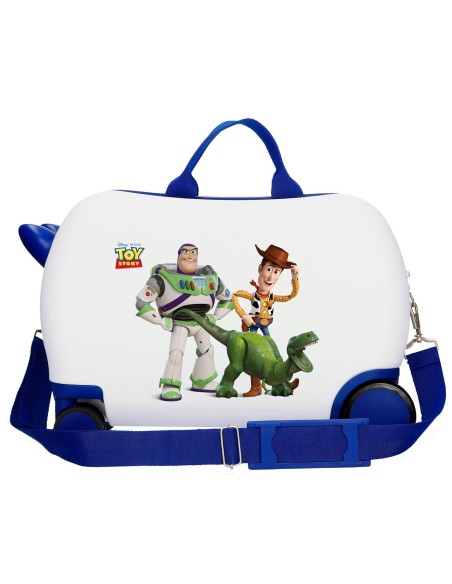 2451065 MALETA INF.ABS 4R.(2 MULTI.) 45CM. TOY STORY BLANCO
