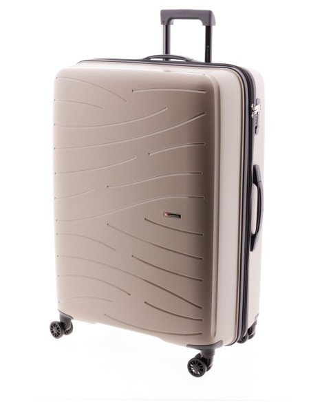 Maleta Grande Gladiator Flow Beige Maletas Grandes | Fraber