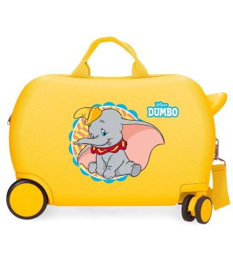 2661026 MALETA INF.ABS 4R.(2 MULTI.) 45CM. DUMBO OCRE