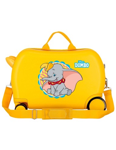 2661026 MALETA INF.ABS 4R.(2 MULTI.) 45CM. DUMBO OCRE