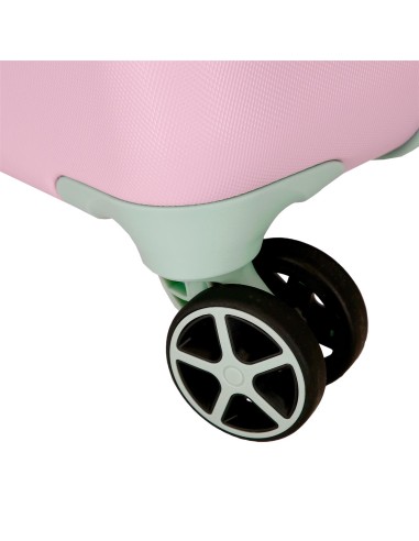 5448521 TROLLEY ABS 55CM. 4R. TRAVELING WITH STITCH MALVA